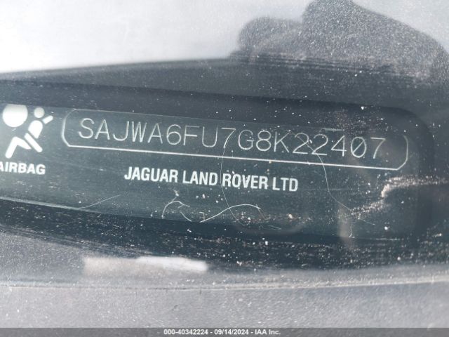 SAJWA6FU7G8K22407 Jaguar F-TYPE S