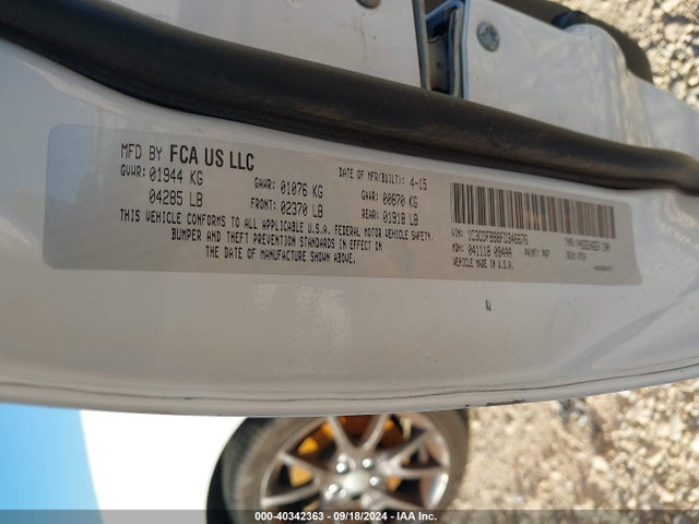 1C3CDFBB8FD346676 Dodge DART SXT
