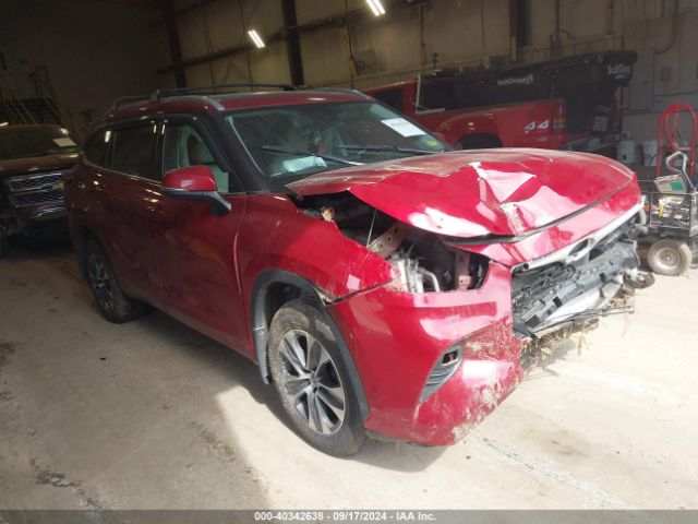 2022 TOYOTA HIGHLANDER 5TDHZRBH5NS179222