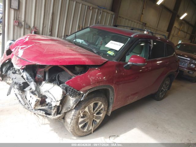 2022 TOYOTA HIGHLANDER 5TDHZRBH5NS179222 Photo 1