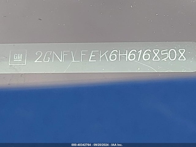Chevrolet EQUINOX LT 2017 2GNFLFEK6H6168508 Image 9