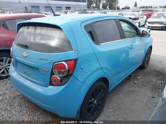 Chevrolet Sonic Lt Auto 2014 1G1JC6SB7E4184651 Image 4