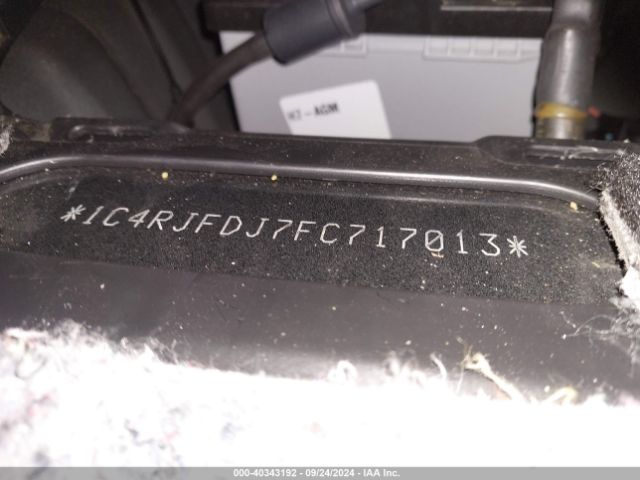 1C4RJFDJ7FC717013 Jeep Grand Cherokee Srt