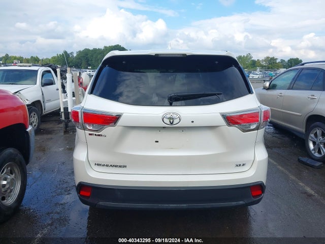 Toyota Highlander Xle V6 2014 5TDKKRFH9ES019347 Image 17