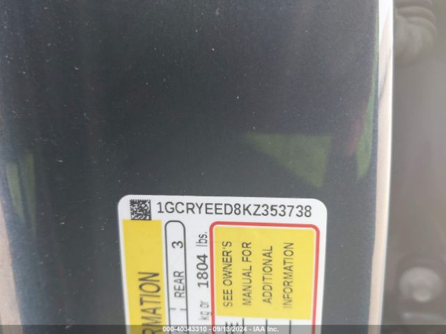 1GCRYEED8KZ353738 Chevrolet Silverado 1500 Rst