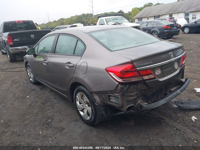 2014 Honda Civic Lx მანქანა იყიდება აუქციონზე, vin: 19XFB2F52EE256416, აუქციონის ნომერი: 40343356