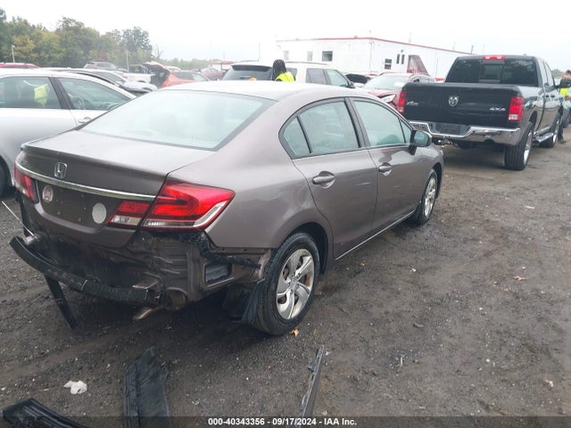 2014 Honda Civic Lx მანქანა იყიდება აუქციონზე, vin: 19XFB2F52EE256416, აუქციონის ნომერი: 40343356