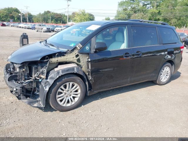 5TDYK3DC1ES516245 Toyota Sienna Xle V6 8 Passenger