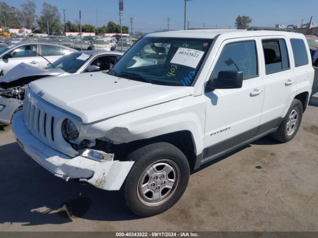 1C4NJPBA1FD262287 Jeep Patriot Sport