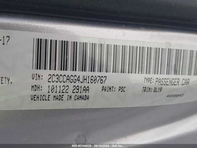 2C3CCAGG4JH160767 Chrysler 300 300s Awd