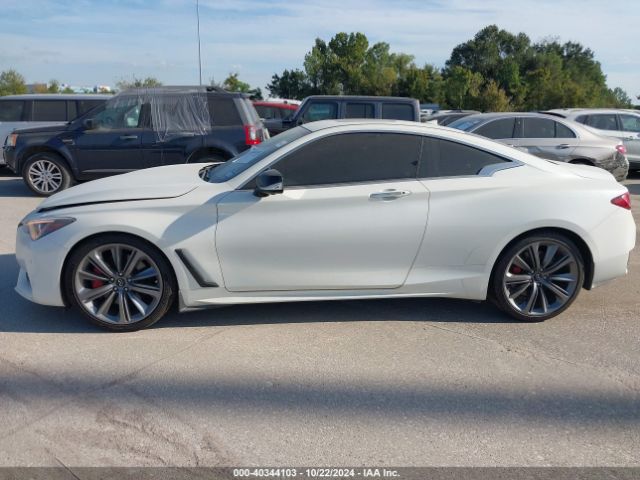 JN1FV7LK9MM530230 Infiniti Q60 Red Sport 400