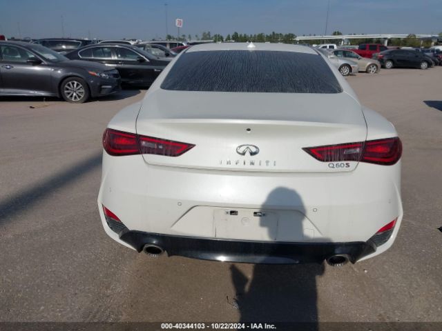 JN1FV7LK9MM530230 Infiniti Q60 Red Sport 400