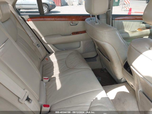 Aukcja sprzedaży 2003 Lexus Ls 430, vin: JTHBN30F730100034, numer aukcji: 40344199