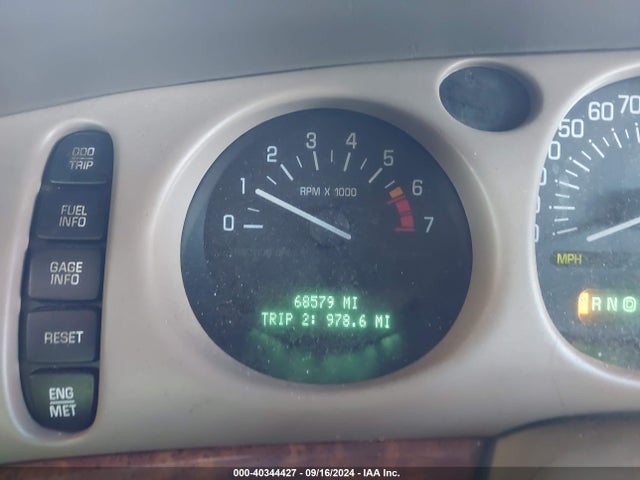 Продаж на аукціоні авто 2001 Buick Lesabre Limited, vin: 1G4HR54K91U133959, номер лоту: 40344427