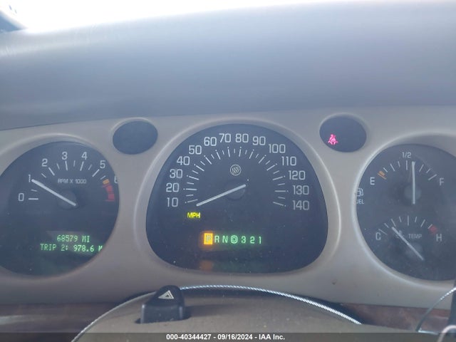 Продаж на аукціоні авто 2001 Buick Lesabre Limited, vin: 1G4HR54K91U133959, номер лоту: 40344427