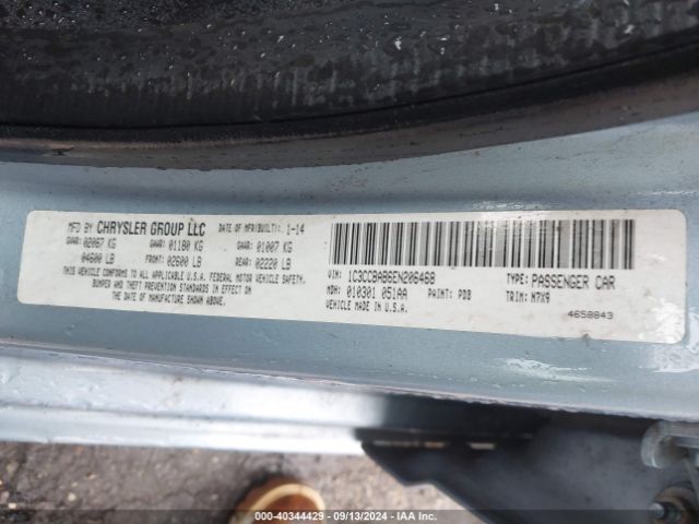 1C3CCBAB6EN206468 Chrysler 200 LX