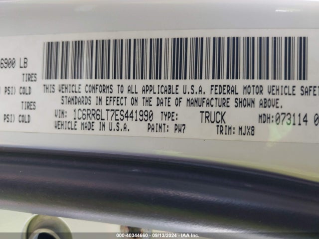 RAM 1500 Lone Star 2014 1C6RR6LT7ES441990 Image 9