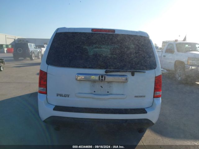 5FNYF3H37FB033492 Honda PILOT SE