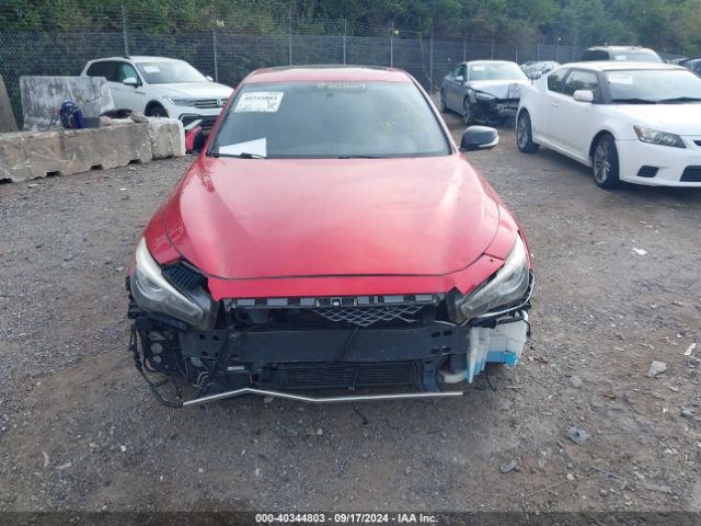 JN1FV7AR7HM870269 Infiniti Q50 3.0t Red Sport 400