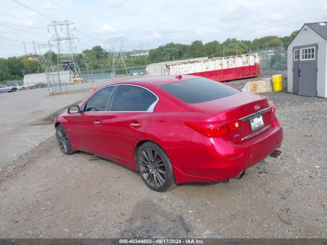 JN1FV7AR7HM870269 Infiniti Q50 3.0t Red Sport 400