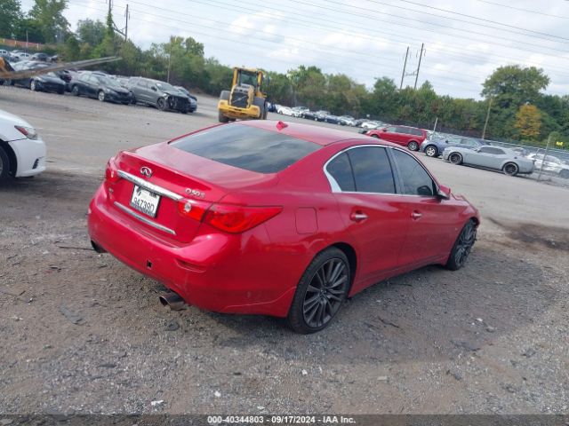 JN1FV7AR7HM870269 Infiniti Q50 3.0t Red Sport 400