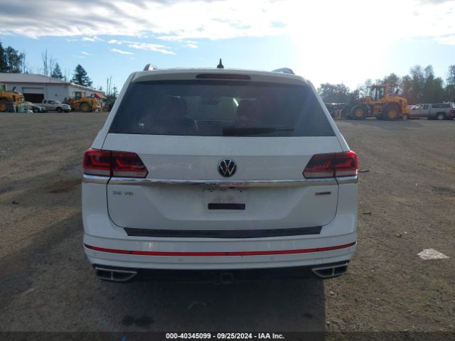 1V2RR2CA9MC584706 Volkswagen Atlas 3.6l V6 Se W/technology R-line
