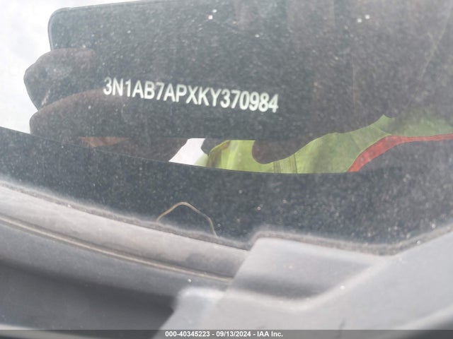 Nissan SENTRA SV 2019 3N1AB7APXKY370984 Image 9