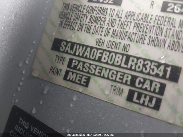 2011 JAGUAR XF SAJWA0FB0BLR83541 Photo 8