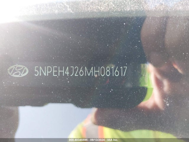 Hyundai Sonata Limited 2021 5NPEH4J26MH081617 Image 9
