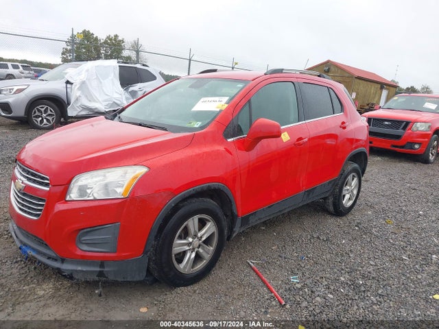 Chevrolet Trax Lt 2016 KL7CJPSB7GB609583 Image 2