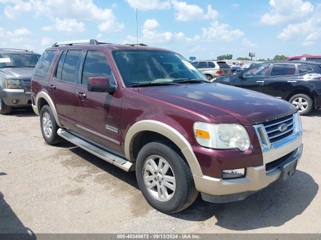 40345672 :رقم المزاد ، 1FMEU64E37UB46250 vin ، 2007 Ford Explorer Eddie Bauer مزاد بيع