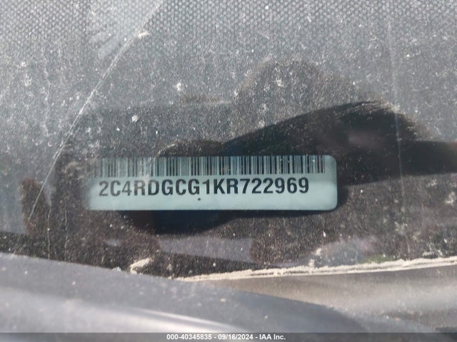 Dodge Grand Caravan Sxt 2019 2C4RDGCG1KR722969 Image 9