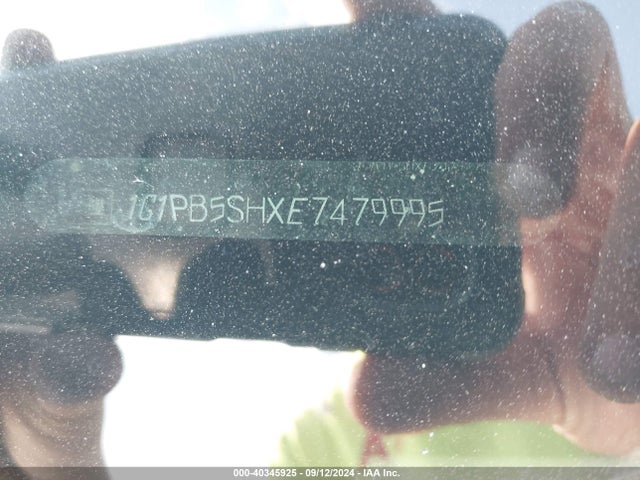 Aukcja sprzedaży 2014 Chevrolet Cruze Ls Manual, vin: 1G1PB5SHXE7479995, numer aukcji: 40345925