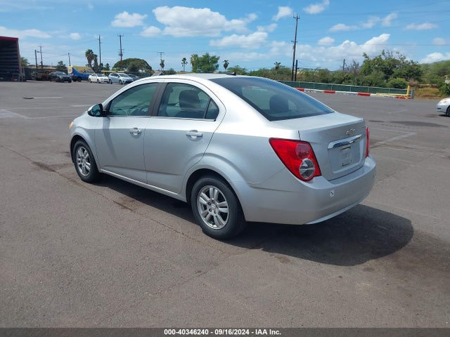 Chevrolet Sonic Lt Auto 2014 1G1JC5SH8E4202007 Image 3