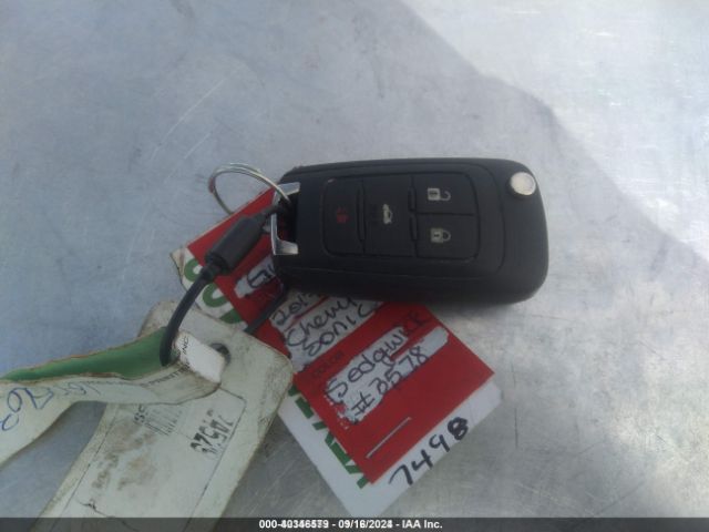 1G1JB5SH9H4163578 Chevrolet Sonic Ls Auto