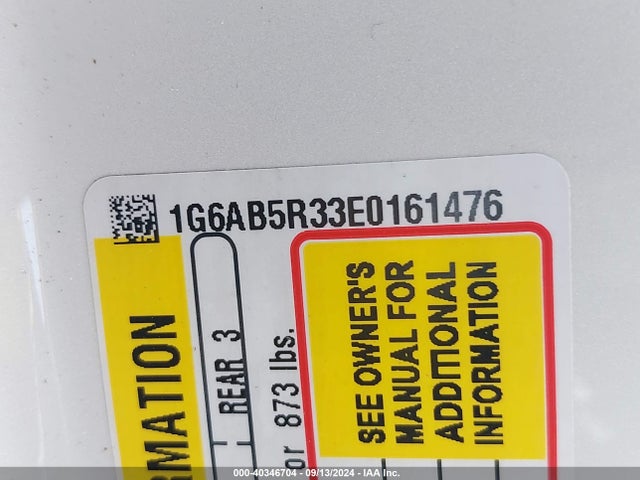 2014 CADILLAC ATS 1G6AB5R33E0161476 Photo 8
