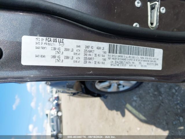 3C4NJDBB2JT144274 Jeep Compass Latitude 4x4