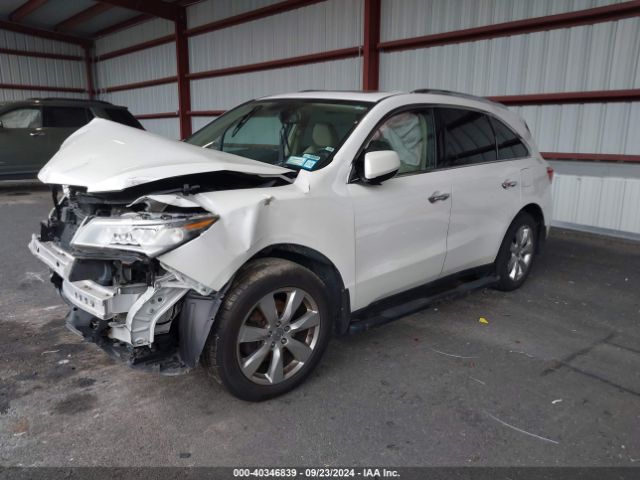 5FRYD4H83FB005503 Acura Mdx Advance Pkg W/entertainment Pkg