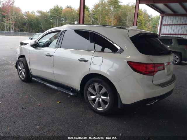 5FRYD4H83FB005503 Acura Mdx Advance Pkg W/entertainment Pkg