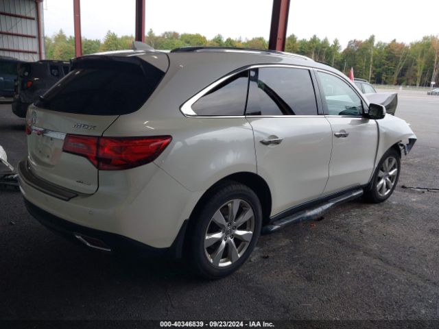 5FRYD4H83FB005503 Acura Mdx Advance Pkg W/entertainment Pkg