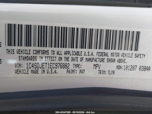 Dodge Durango Citadel 2014 1C4SDJET1EC976882 Image 9