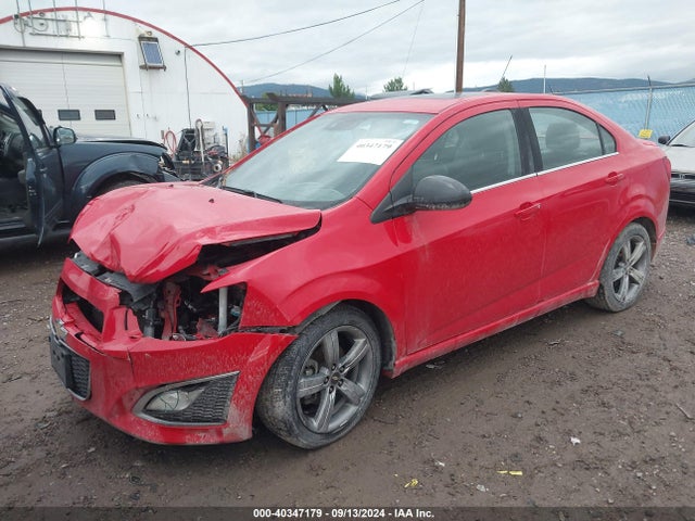 Chevrolet Sonic Rs Auto 2015 1G1JG5SB0F4139065 Image 2