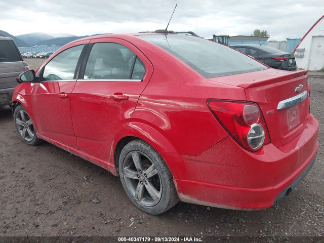 Chevrolet Sonic Rs Auto 2015 1G1JG5SB0F4139065 Image 3