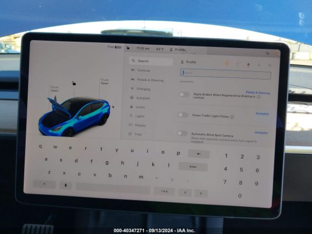 7SAYGDEF3NF349359 Tesla Model Y Performance Dual Motor All-wheel Drive
