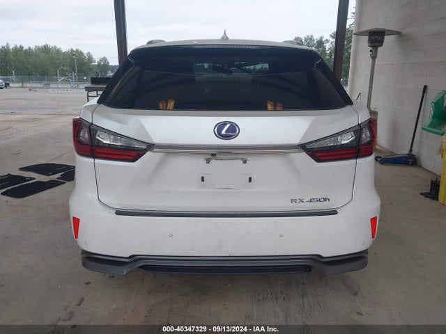 2T2BGMCA6GC001262 Lexus RX 450H
