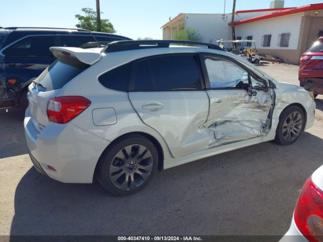 JF1GPAY62FH328321 Subaru Impreza 2.0i Sport Premium