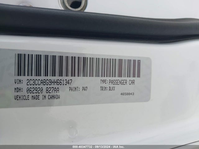 2C3CCABG9HH661347 Chrysler 300 300s Alloy Edition