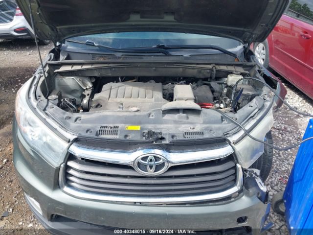 5TDYKRFH0GS187178 Toyota Highlander Limited V6