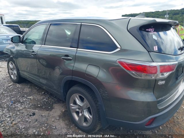 5TDYKRFH0GS187178 Toyota Highlander Limited V6