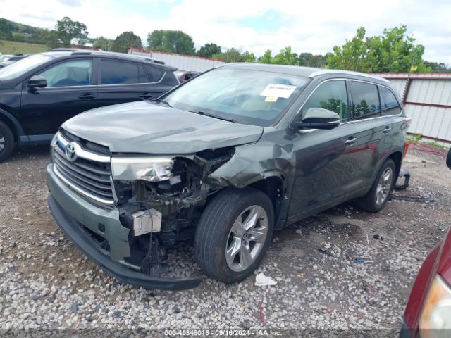 5TDYKRFH0GS187178 Toyota Highlander Limited V6